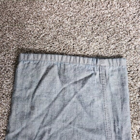 Red Ape Denim Size 44x34 Gray and Blue Plaid Y2K Style Causal Hip-Hop Jeans - Picture 5 of 12